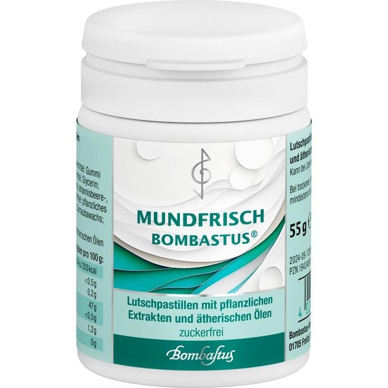 MUNDFRISCH Bombastus Pastillen zuckerfrei