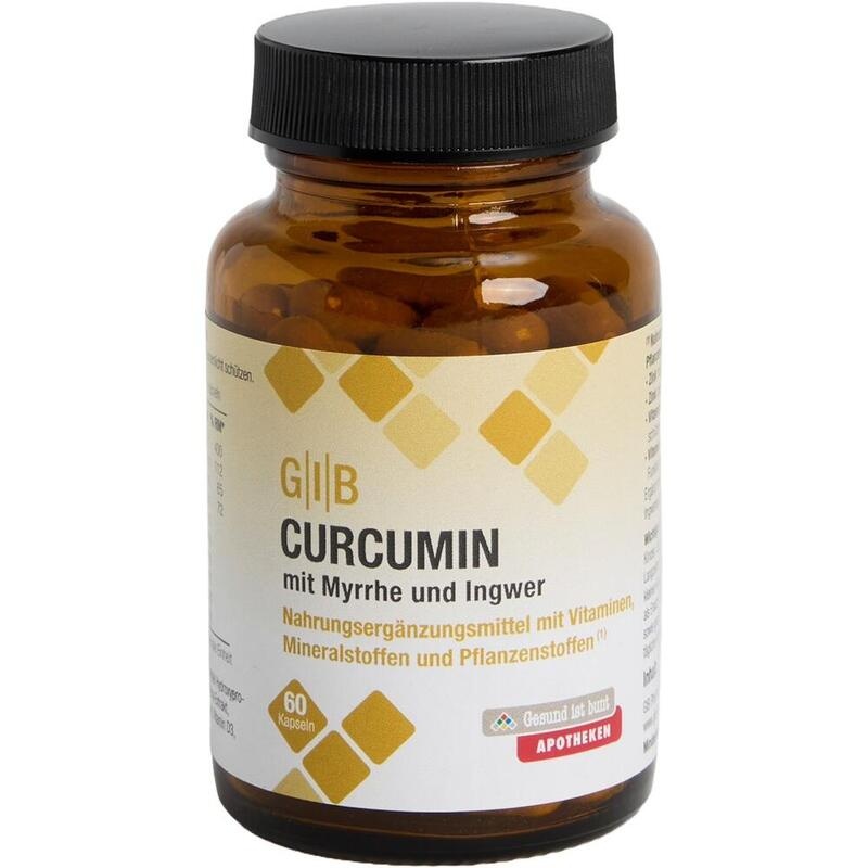 GIB Curcumin mit Myrrhe und Ingwer Kapseln