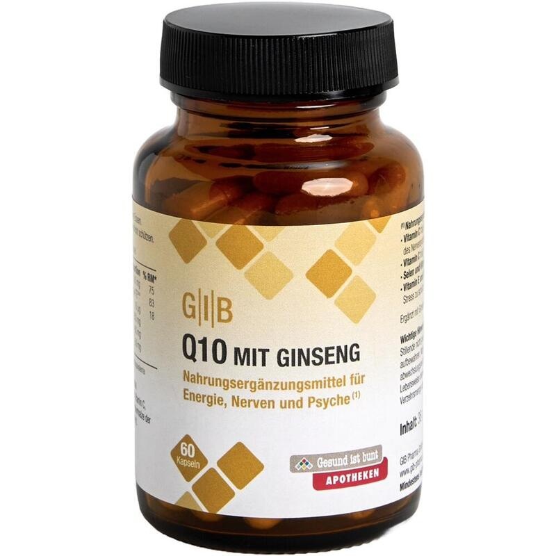 GIB Q10 mit Ginseng Kapseln