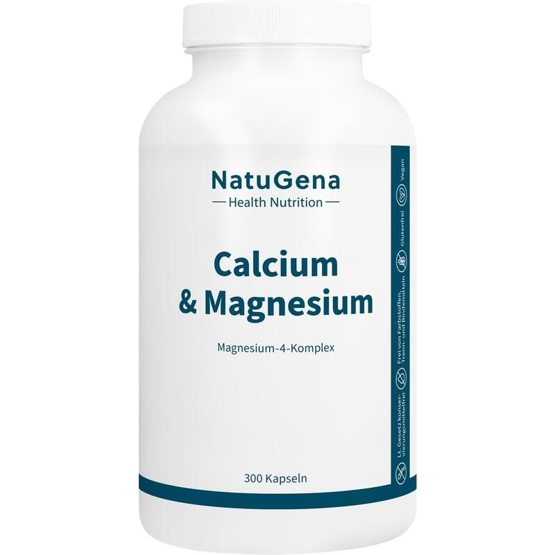 CALCIUM & MAGNESIUM 4 Komplex vegan Kapseln