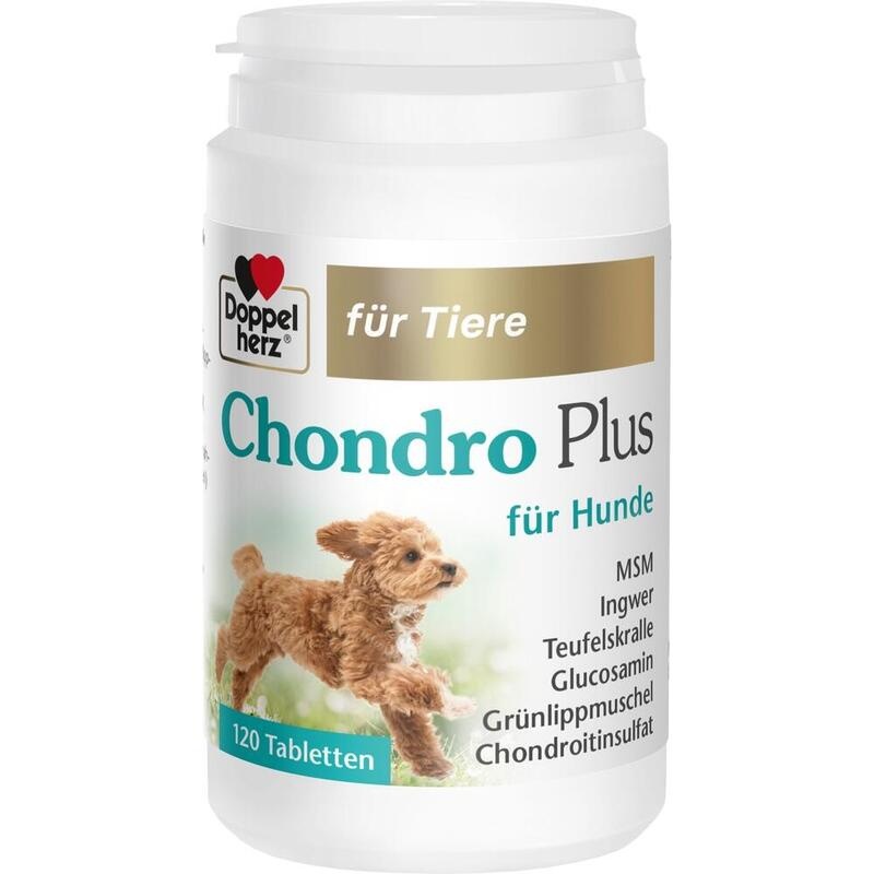 DOPPELHERZ für Tiere Chondro Plus Tabl.f.Hunde