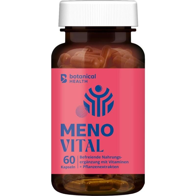 MENO VITAL Rhabarber Rotklee Traubenkern Vit.Kaps.