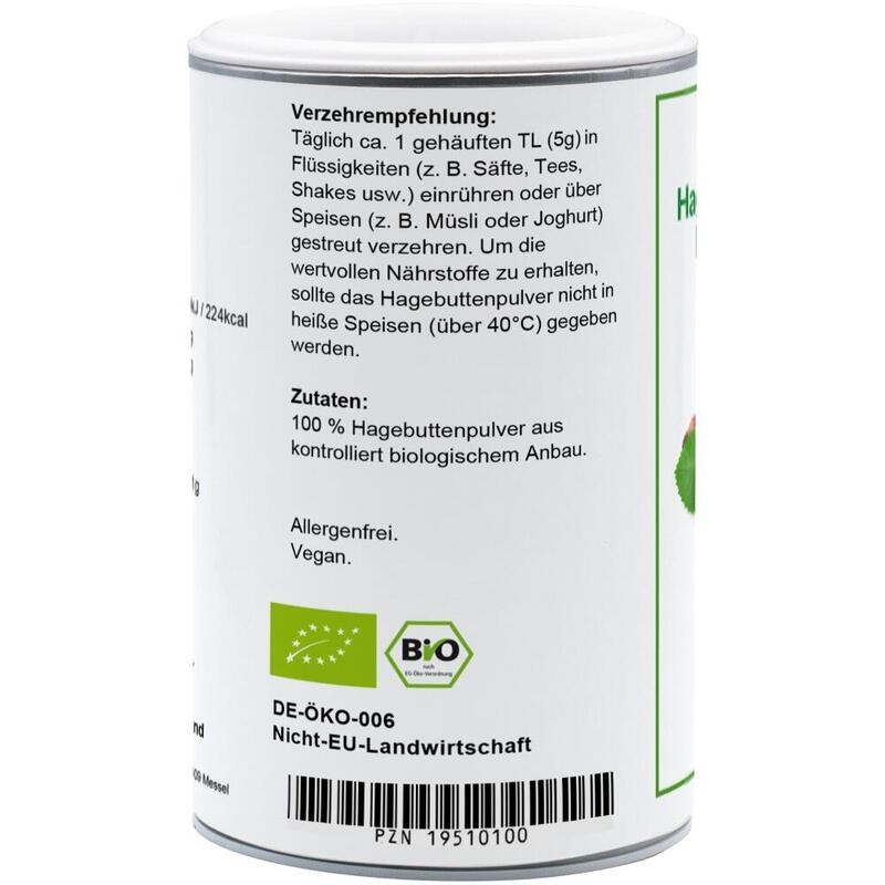 BIO HAGEBUTTEN PULVER Allpharm