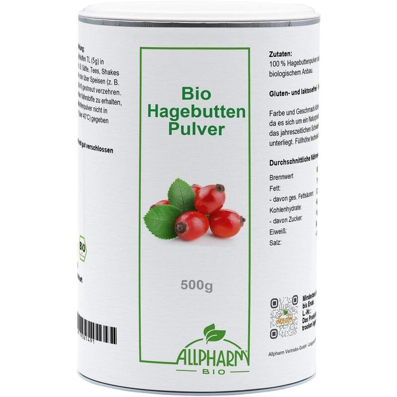 BIO HAGEBUTTEN PULVER Allpharm
