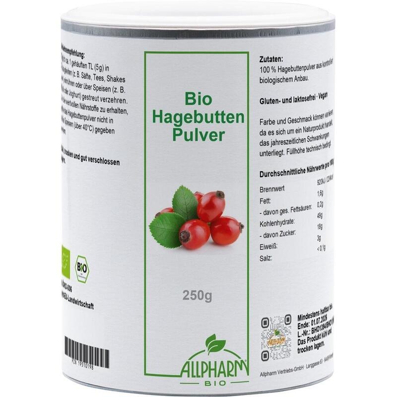 BIO HAGEBUTTEN PULVER Allpharm