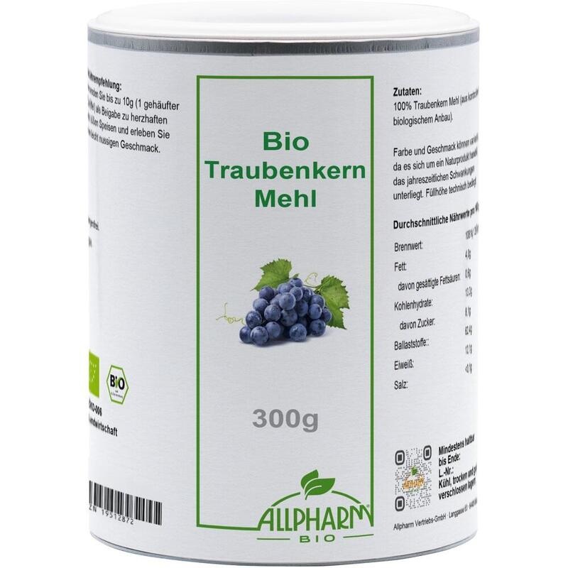 BIO TRAUBENKERN Mehl Allpharm Premium