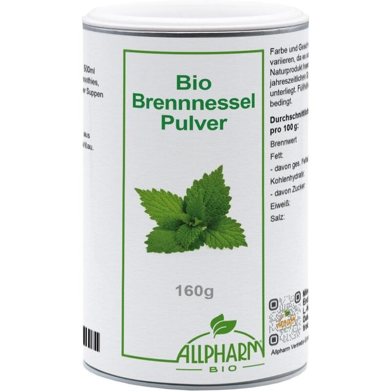 BIO BRENNNESSEL Pulver Allpharm Premium