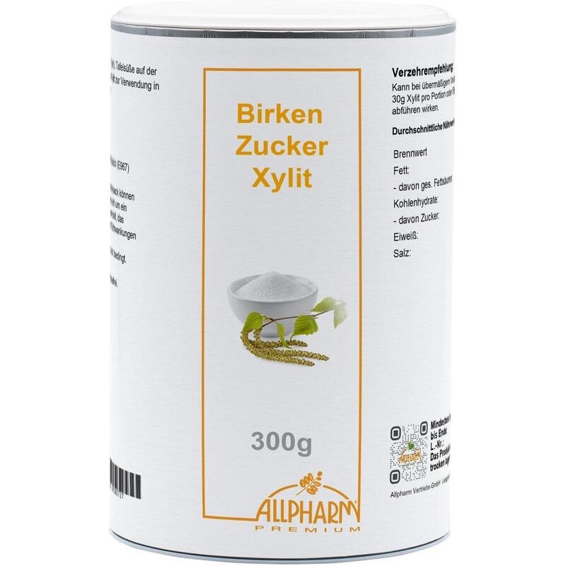 BIRKENZUCKER Xylit Allpharm Premium Pulver