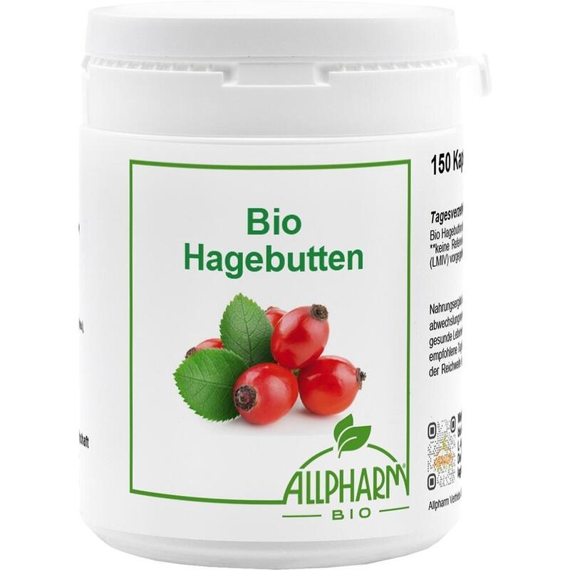 BIO HAGEBUTTEN ALLPHARM Premium Kapseln