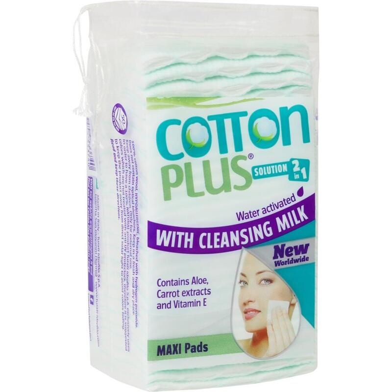 REINIGUNGSPADS 2in1 m Aloe Reinigungsmilch Cotton+