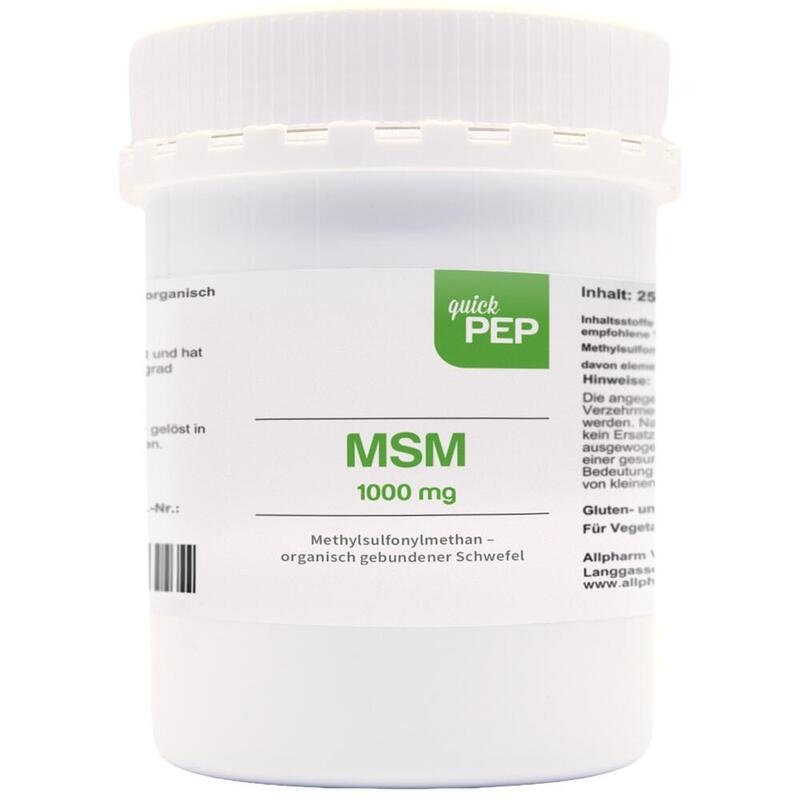 QUICKPEP MSM 1.000 Pulver zum Einnehmen