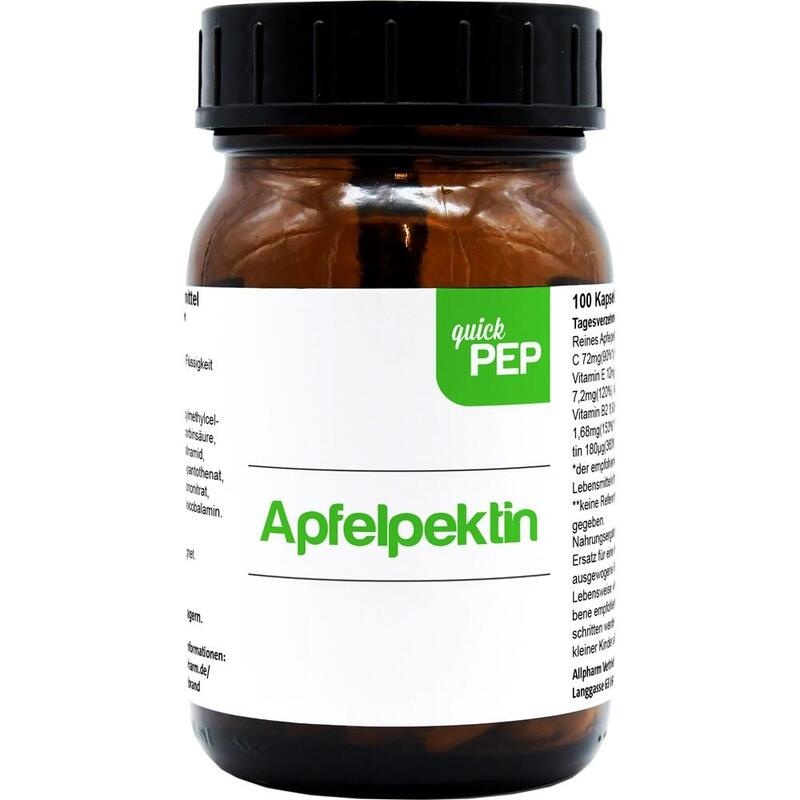 QUICKPEP Apfelpektin Kapseln