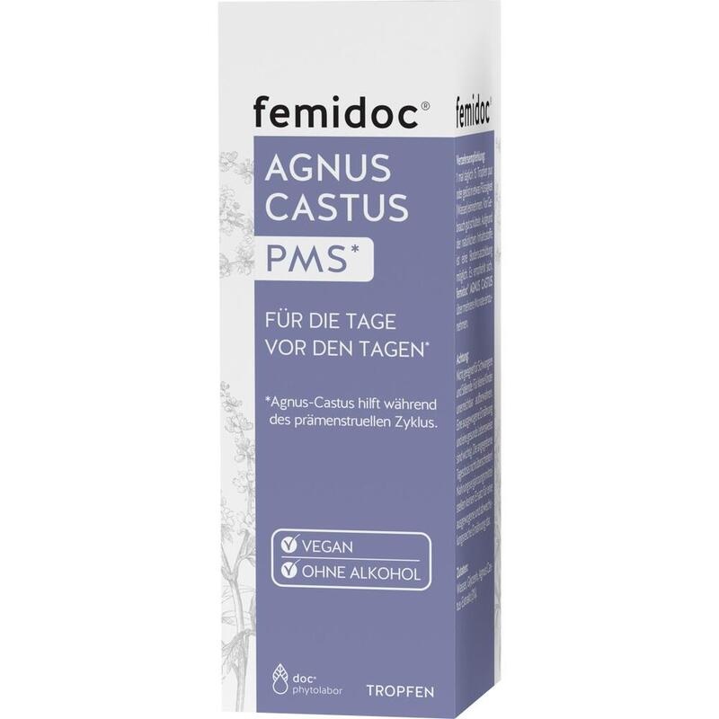 FEMIDOC Agnus Castus PMS o.Alkohol Tropfen z.Einn.