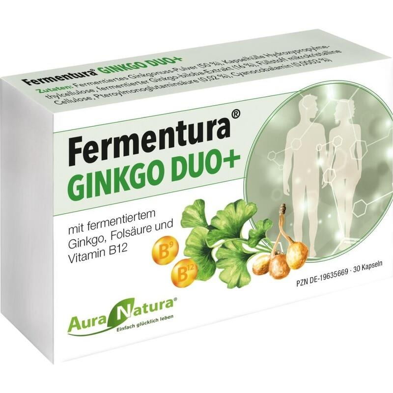 AURANATURA Fermentura Ginkgo Duo+ Kapseln