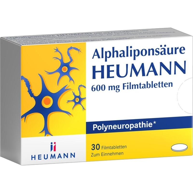 ALPHALIPONSÄURE HEUMANN 600 mg Filmtabletten
