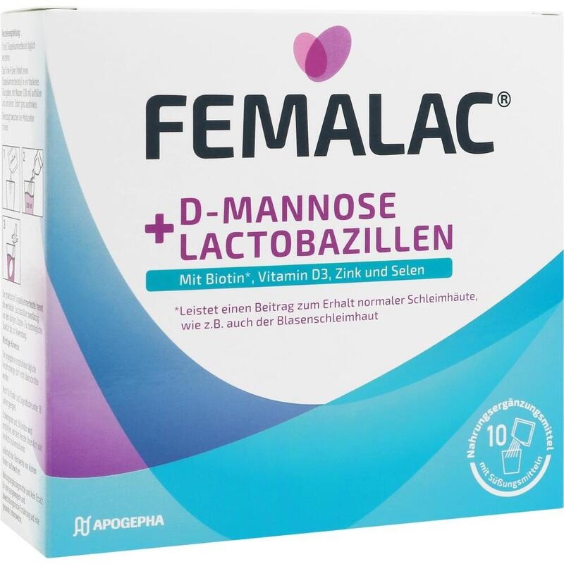 FEMALAC D-Mannose+Lactobazillen Plv.z.H.e.L.z.E.