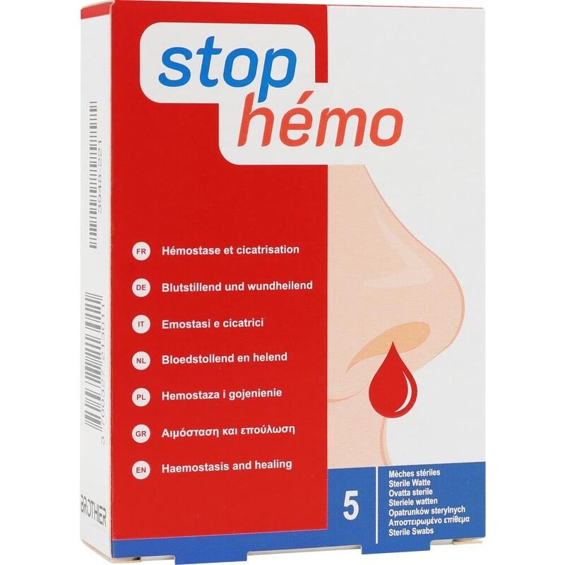 STOP HEMO blutstillende Watte