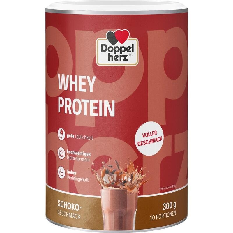 DOPPELHERZ Whey Protein Schoko-Geschmack Pulver