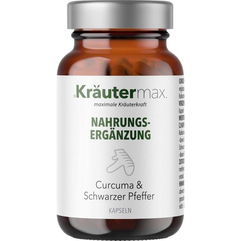 CURCUMA & SCHWARZER Pfeffer Kapseln