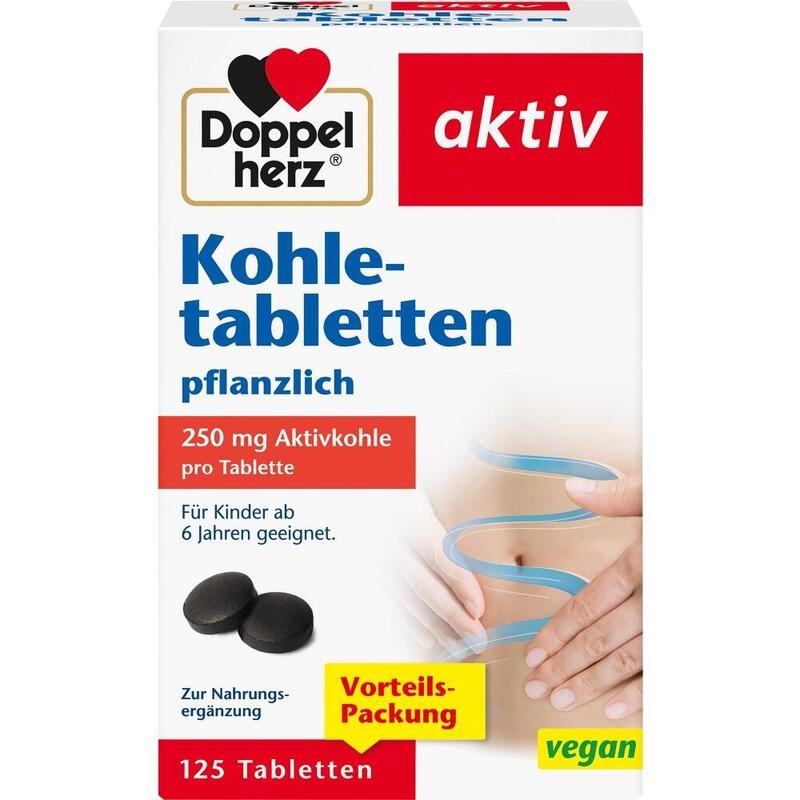 DOPPELHERZ Kohletabletten