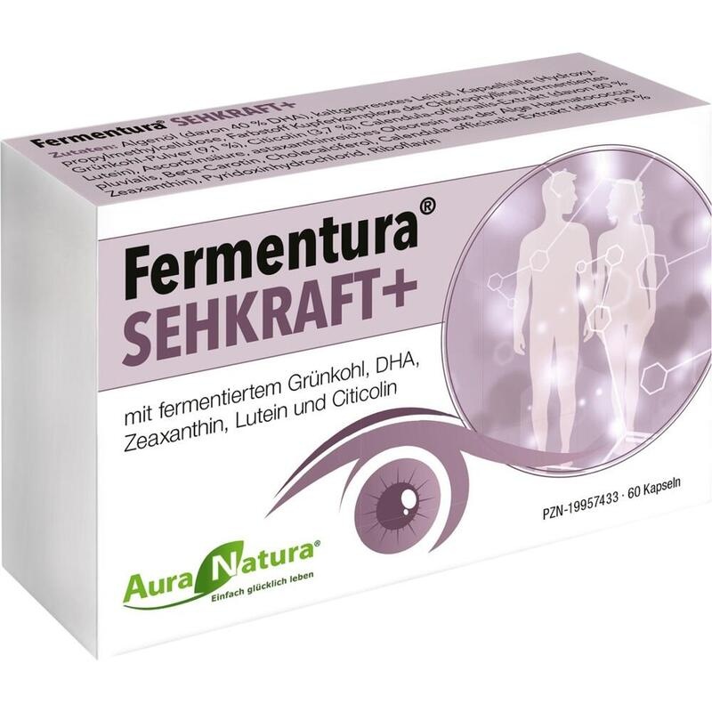 AURANATURA Fermentura Sehkraft+ Kapseln