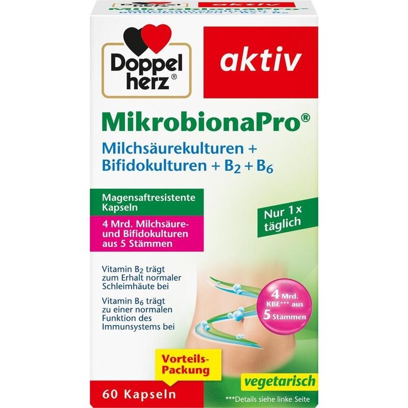 DOPPELHERZ MikrobionaPro Kapseln