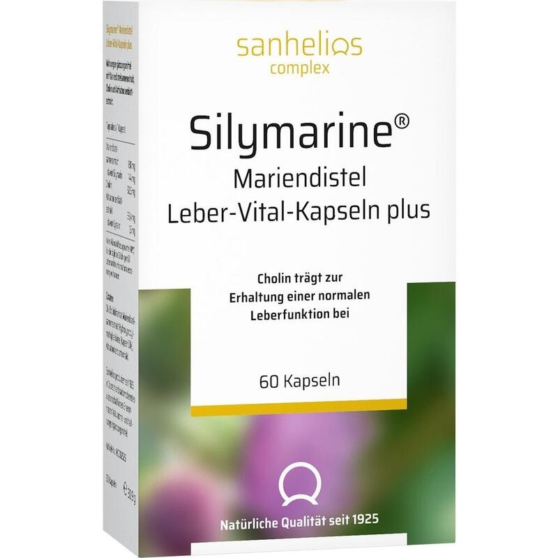 SILYMARINE Mariendistel Leber-Vital-Kapseln plus
