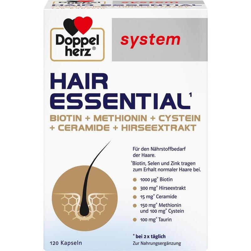 DOPPELHERZ Hair Essential system Kapseln
