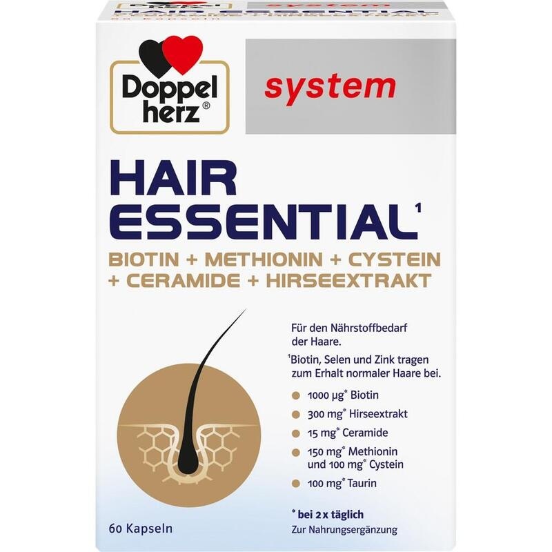 DOPPELHERZ Hair Essential system Kapseln