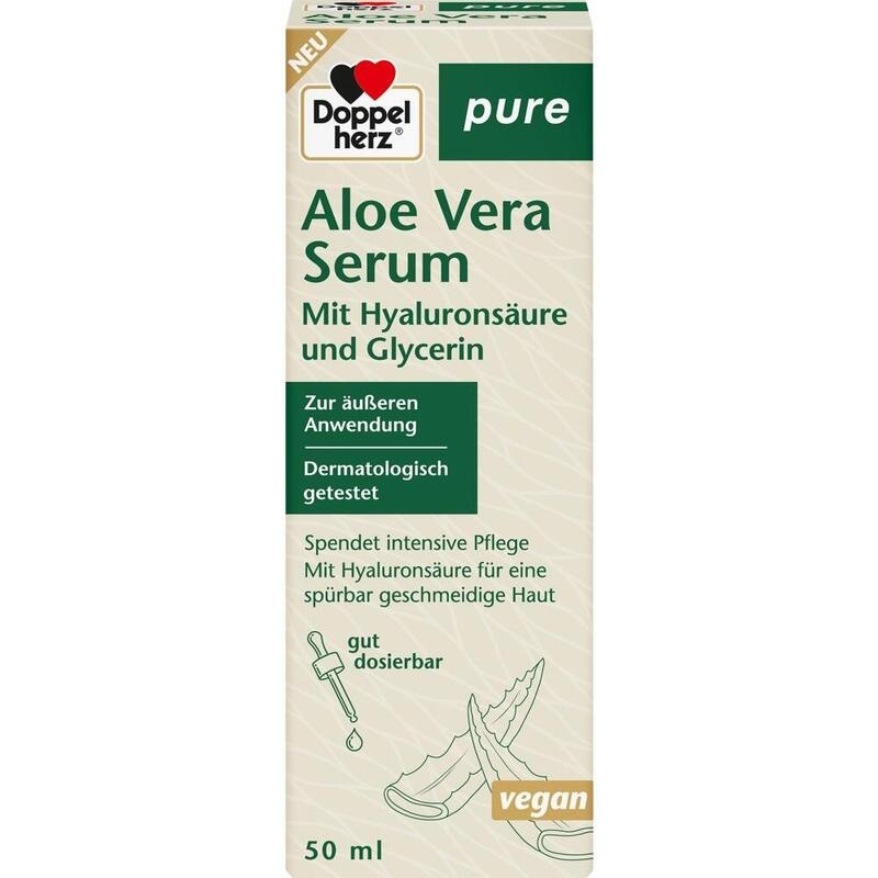 DOPPELHERZ Aloe Vera Serum pure