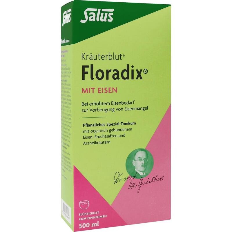 FLORADIX mit Eisen Flüssigkeit zum Einnehmen