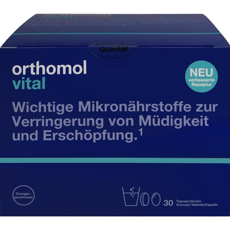 ORTHOMOL Vital Granulat/Tablette/Kapseln Orange