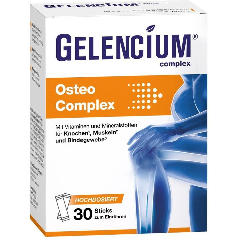 GELENCIUM Osteo Complex Calcium D3 K2 f.Knoch.Btl.
