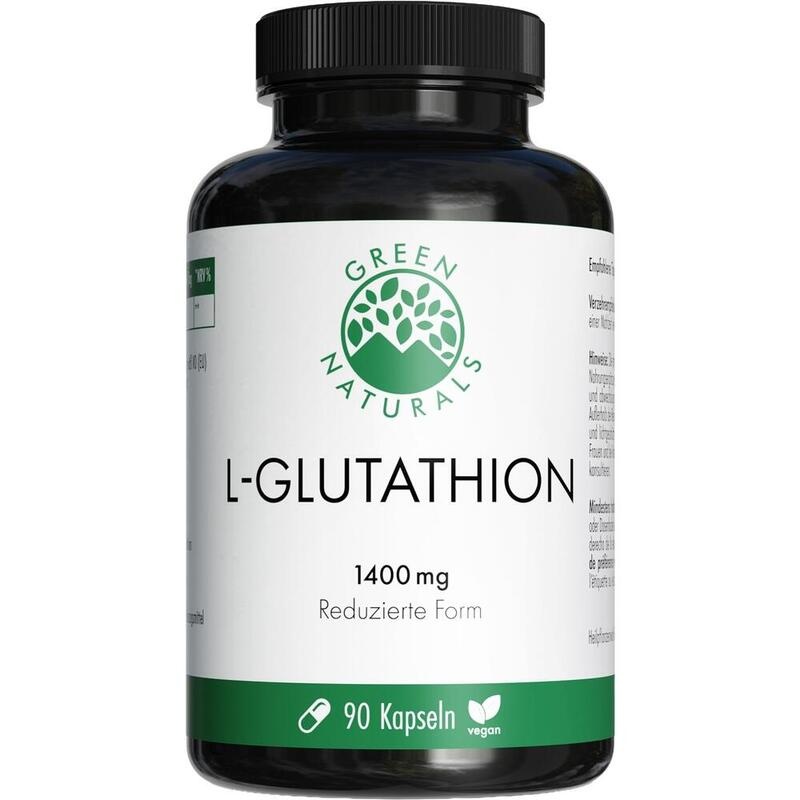 GREEN NATURALS L-Glutathion 1400 mg vegan Kapseln