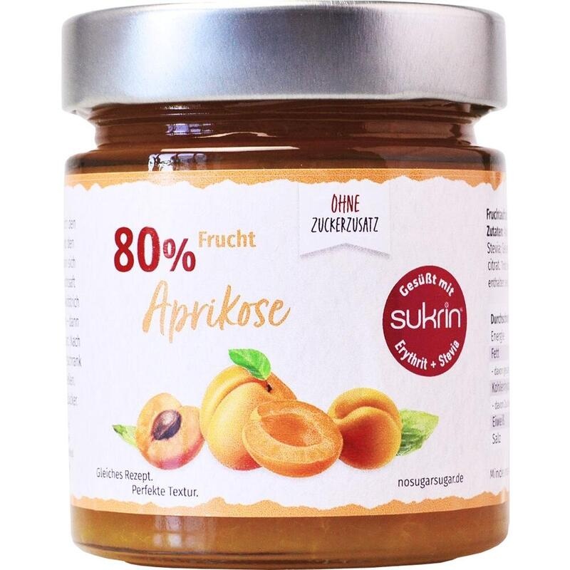 SUKRIN Fruchtaufstrich Aprikose 80%