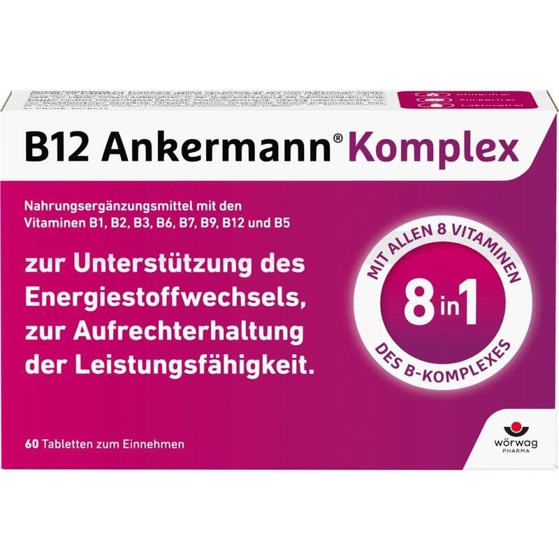 B12 ANKERMANN Komplex überzogene Tabletten
