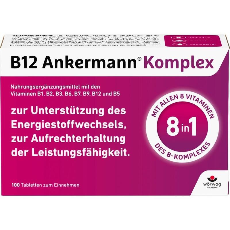 B12 ANKERMANN Komplex überzogene Tabletten