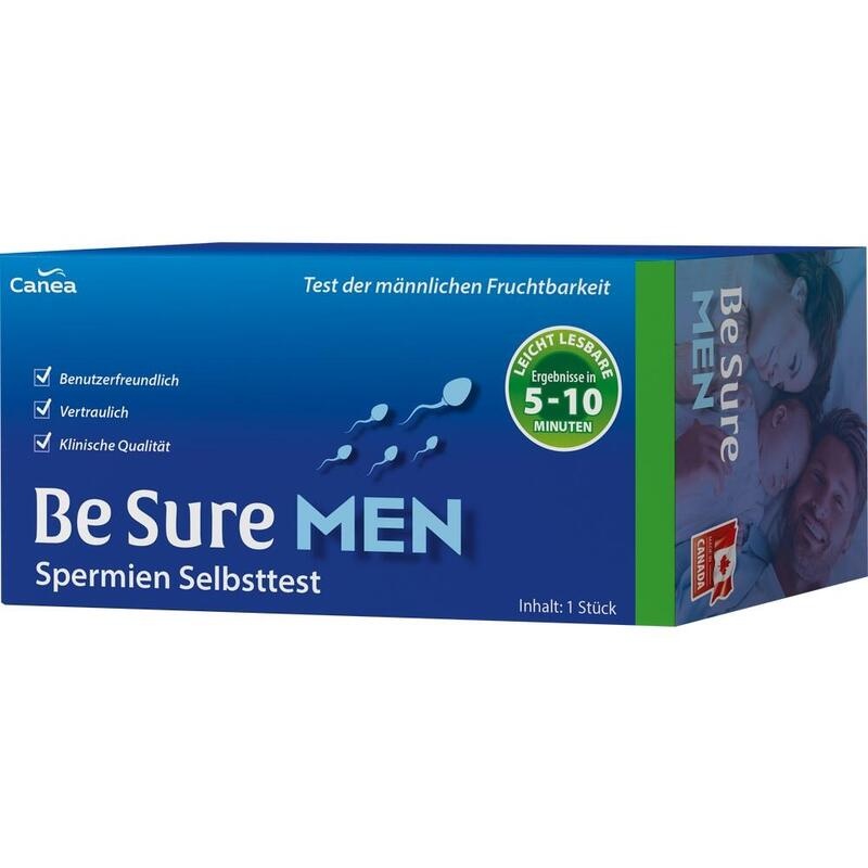 BE SURE Men Spermien Selbsttest