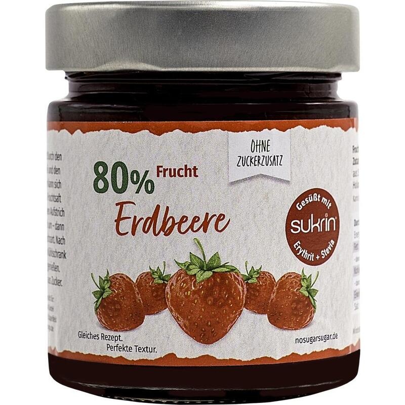 SUKRIN Fruchtaufstrich Erdbeere