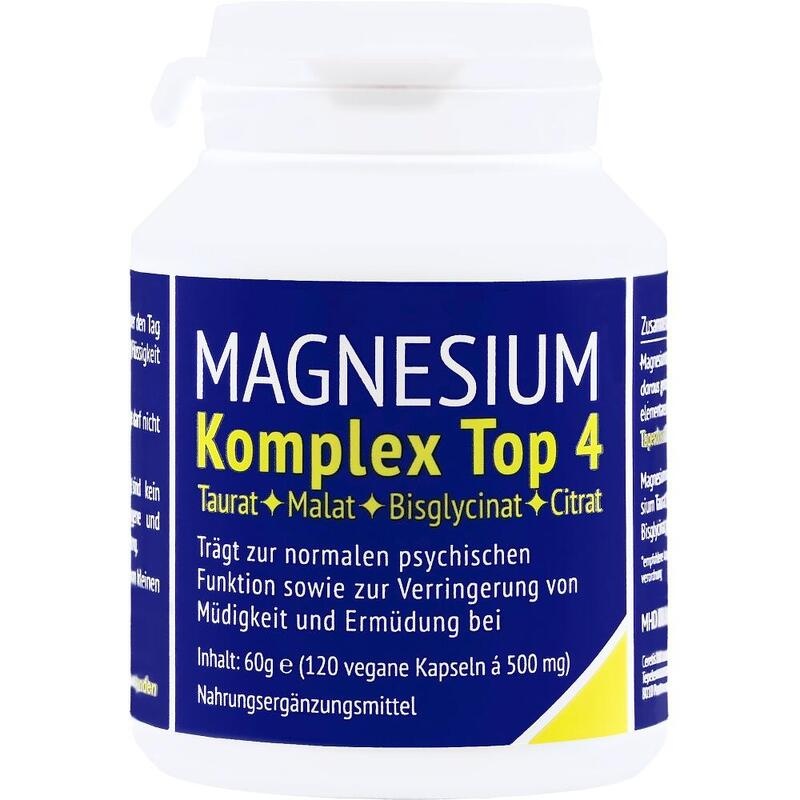 MAGNESIUM KOMPLEX Top 4 Kapseln