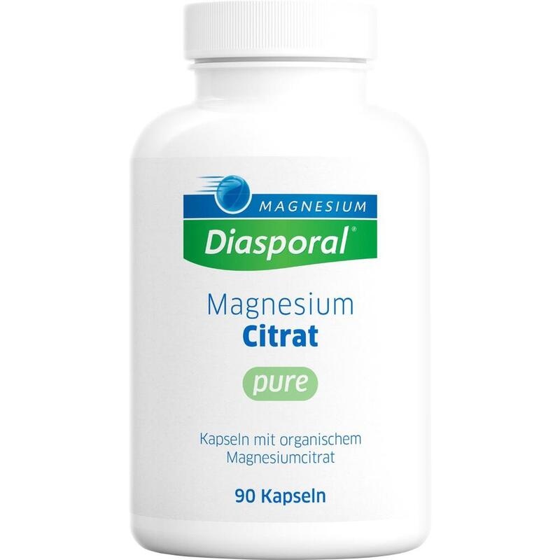 MAGNESIUM DIASPORAL Citrat pure Kapseln