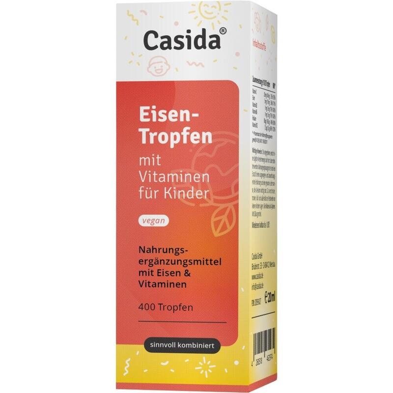 EISEN TROPFEN Kinder mit Vitaminen