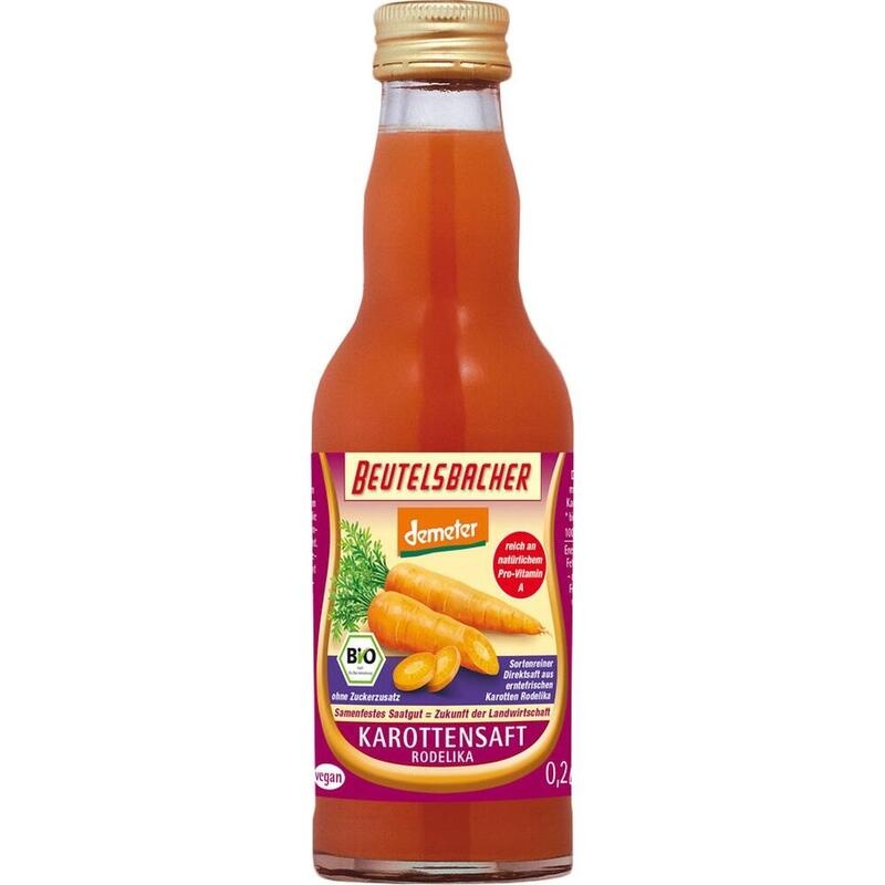 BIO KAROTTENSAFT Ursaft Muttersaft Beutelsbacher