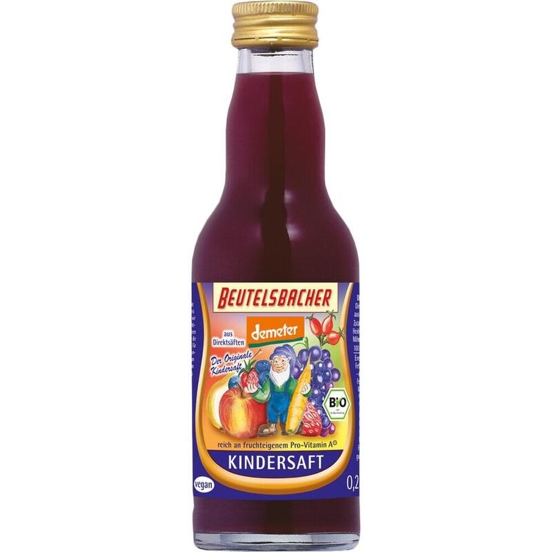 BIO KINDERSAFT+Vitamin A demeter Beutelsbacher