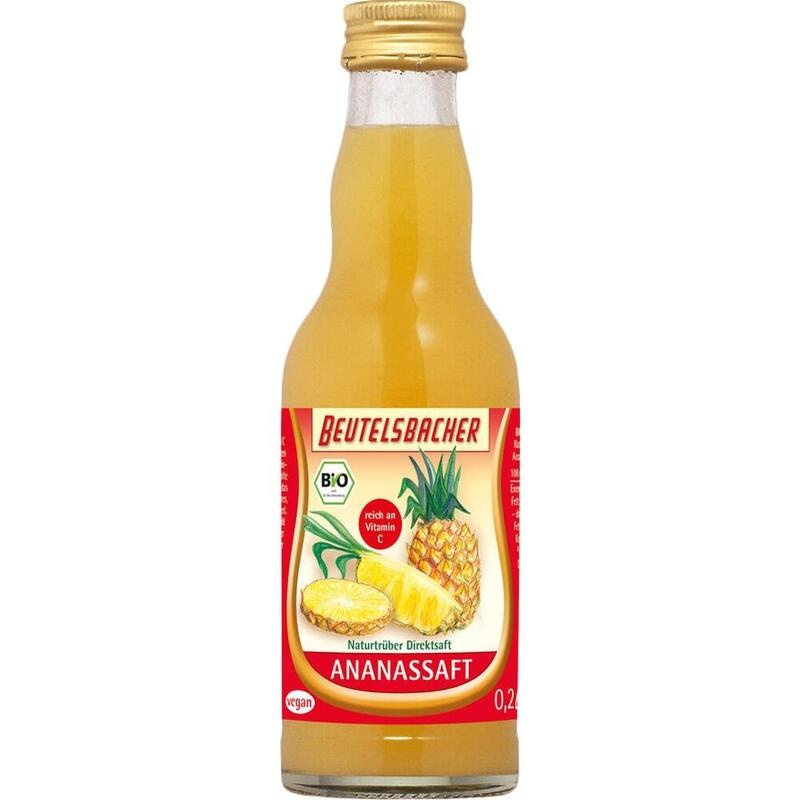 BIO ANANASSAFT Ursaft Muttersaft Beutelsbacher