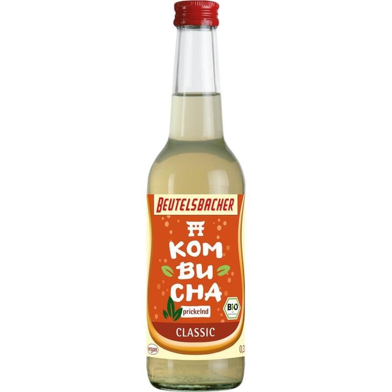BIO KOMBUCHA Classic fermentiert Tee Beutelsbacher