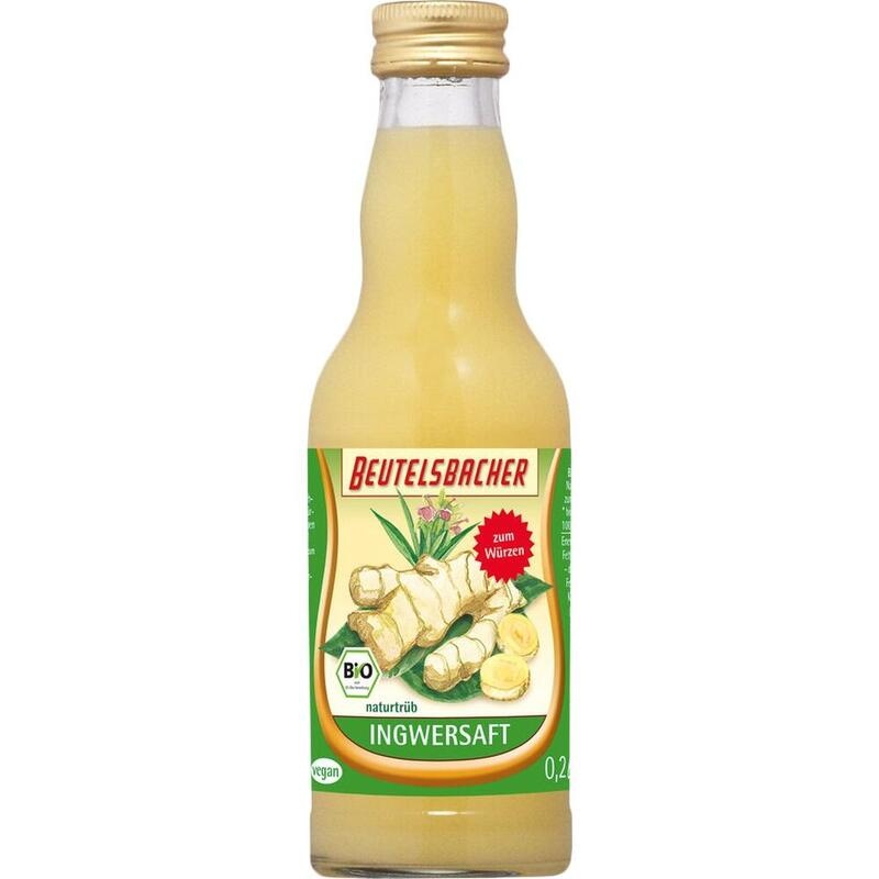 BIO INGWERSAFT Muttersaft Beutelsbacher
