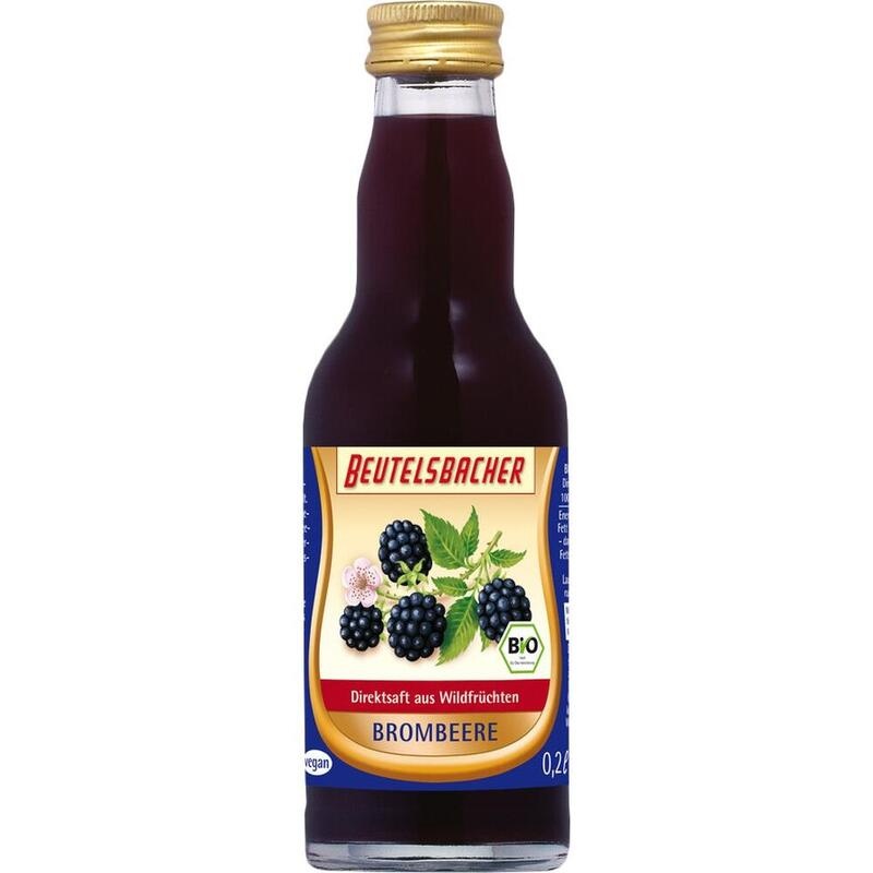 BIO BROMBEERSAFT Ursaft Muttersaft Beutelsbacher