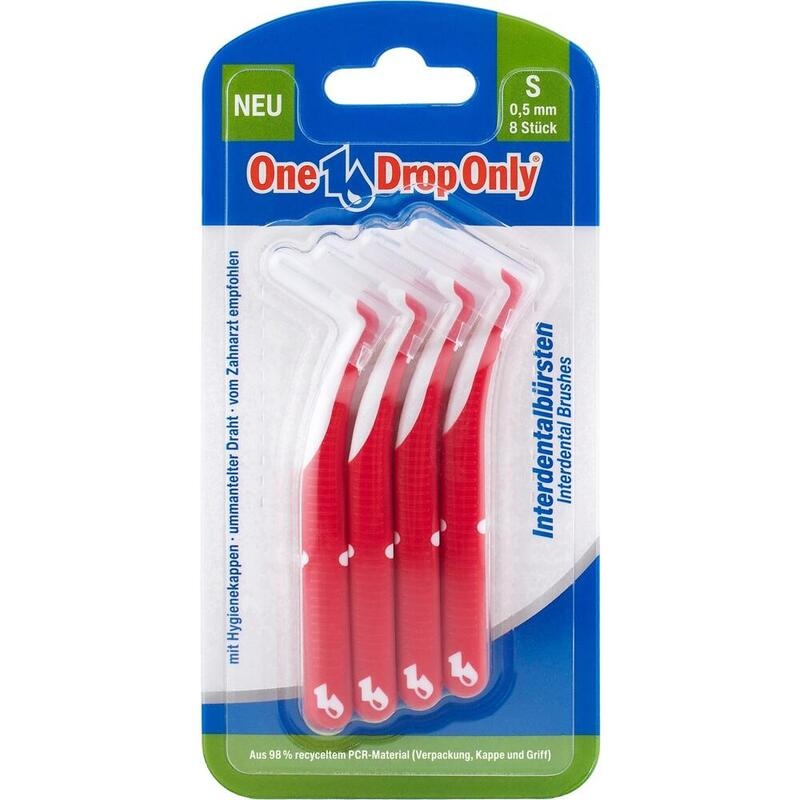 ONE DROP Only Interdentalbürsten S 0,5 mm rot