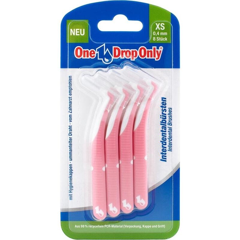 ONE DROP Only Interdentalbürsten XS 0,4 mm rosa